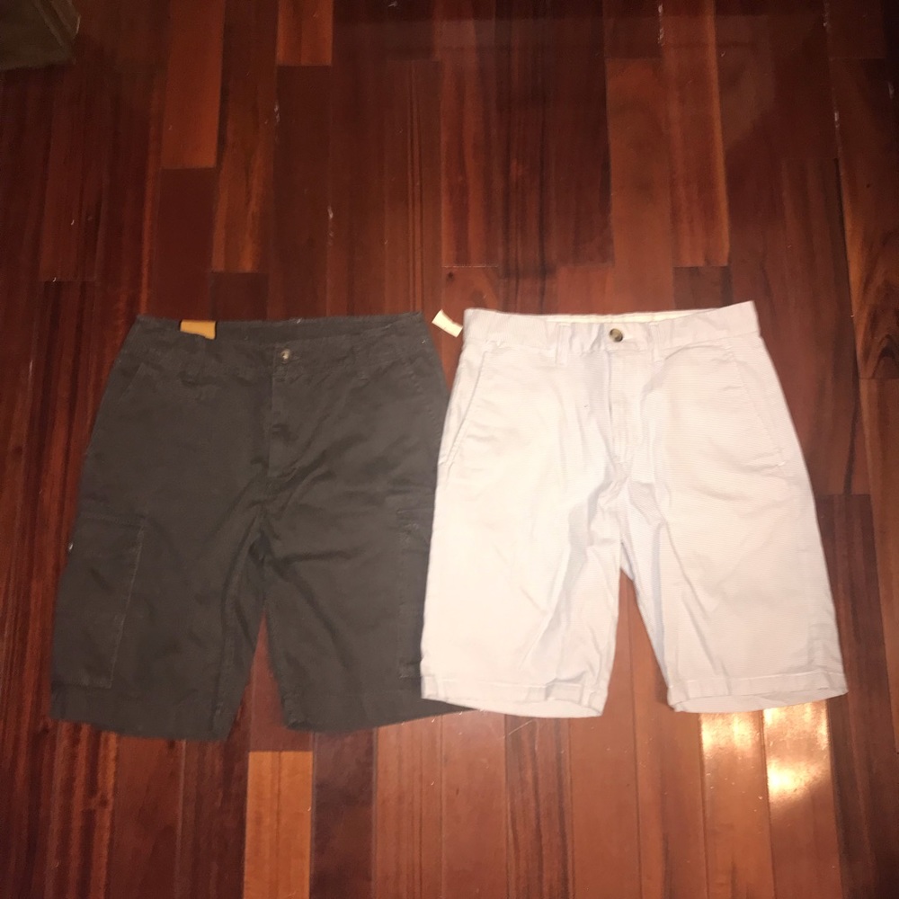 Boy’s short set cargo old navy size 28 brown and blue